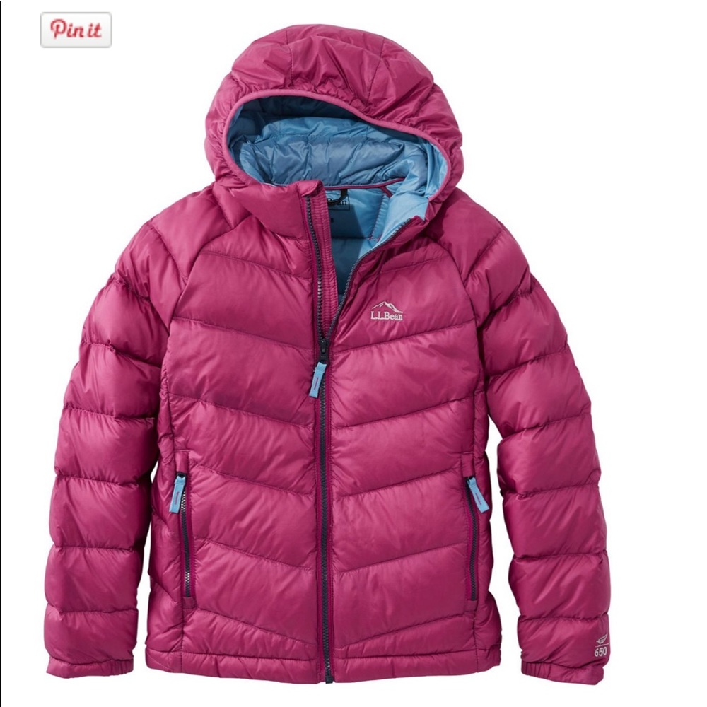 LL Bean feather down lightweight jacket